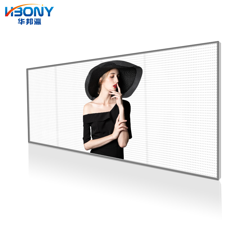 時尚潮流“新寵”！看LED透明屏如何風靡市場！