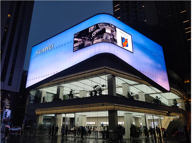 絕美顯示！華邦瀛LED格柵屏帶你進(jìn)入未來(lái)世界“戶(hù)外廣告專(zhuān)屬”